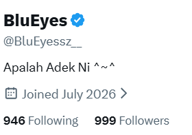 BluEyes tweet media