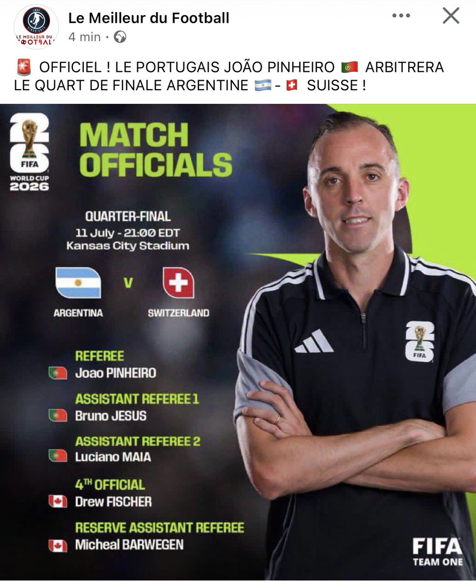 FcbMugiwara's tweet photo. @ActuFoot_ Ce sont des arbitres comme tant d’autres. Portugais ou pas portugais l’Argentine devra se battre pour se qualifier 
Pas de victimisation ici https://t.co/LWkPTAtfBK