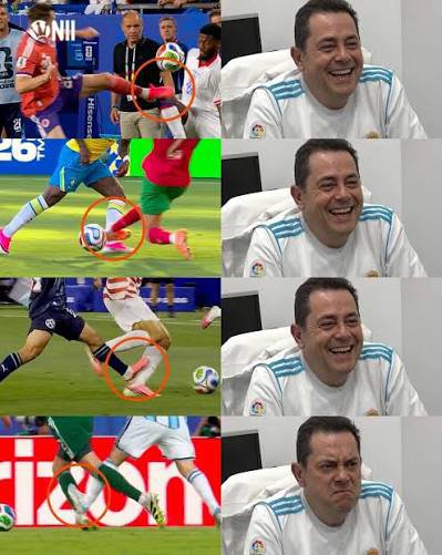 JefeMaestro097's tweet photo. @mauriicio_0298 @JPAFS Explicame porq en estas jugadas no estabas tan escandalizado? O eres como el sr con la camisa del Madrid q solo vio la de Messi? https://t.co/85hK5ju0ZY