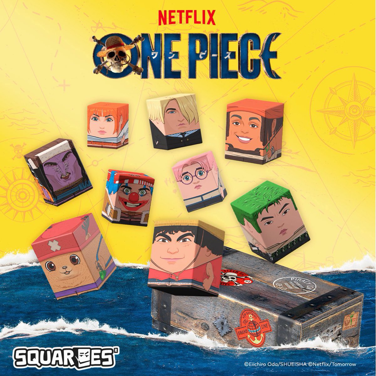 OPMerchandise's tweet photo. Ultimate Guard Netflix One Piece Squaroes are back in stock on Amazon.

https://t.co/LHqJ7dR6kn

$24.99 each

Shipped by Amazon, sold by Ultimate Guard.

#OnePiece
#Ad https://t.co/8Iwot0pRJk