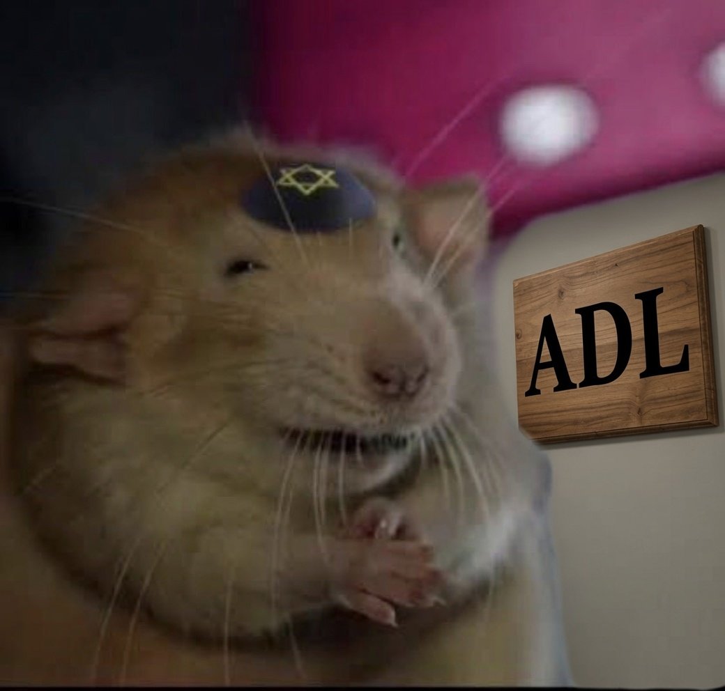 evenstarbanned's tweet photo. Today is Themed Thursday and it’s also the 1 year anniversary of #HappyHedgehog getting on the ADL hate symbol list.

Today’s theme is simply: Mocking the ADL.

Create an image that will make the worthless excuse of an organization seethe further.

A sneak peak inside ADL HQ: https://t.co/7Uyordy2Ak