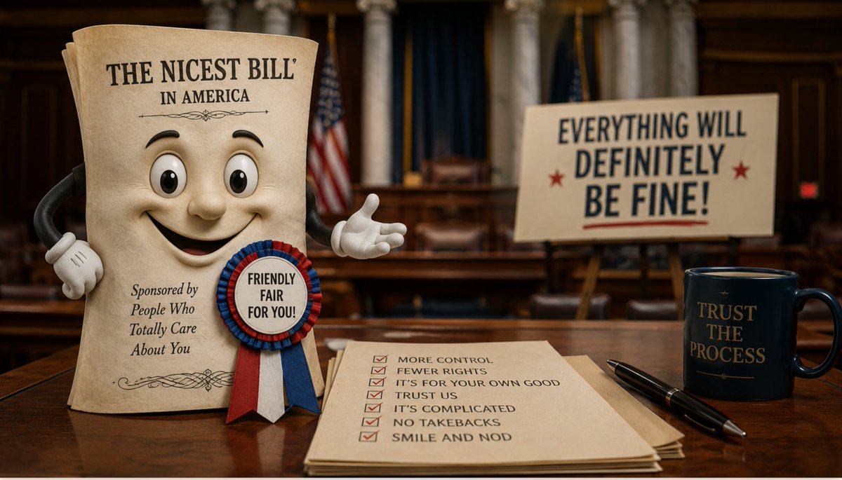 ProChildVA's tweet photo. We’d Like To Introduce You To the Nicest Bill in America https://t.co/IBdJPMbacK https://t.co/hwzXA1mNWd