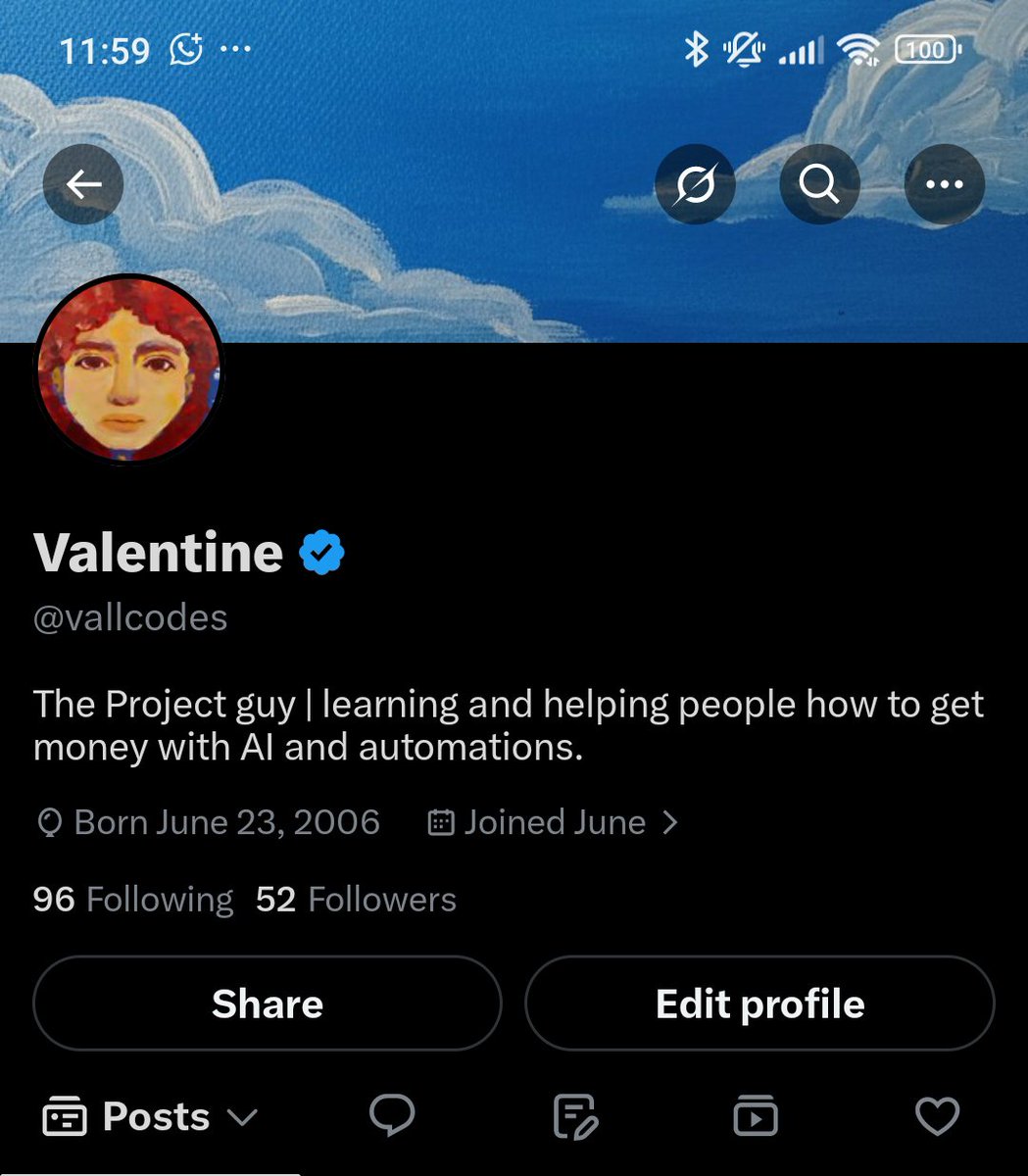 vallcodes's tweet photo. I JUST WOKE UP AND I HAVE 52 FOLLOWERS, THANK YOU EVERYONE, I CAN FINALLY SEE MY METRICS, OH GOOOOOOOOOOD https://t.co/WB67CotXud