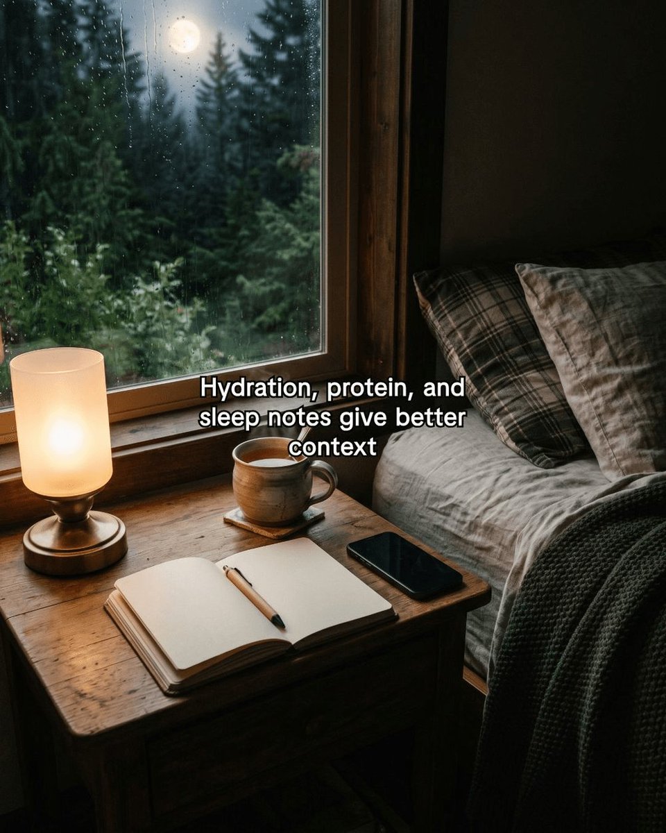 SoundTelehealth's tweet photo. Your GLP-1 plan has a sleep side. One repeatable wind-down cue, water visible, protein planned, and pattern notes can support clinician-guided injectable GLP-1 care. #GLP1 #WeightLoss #Washington https://t.co/RoO4W7gjbN