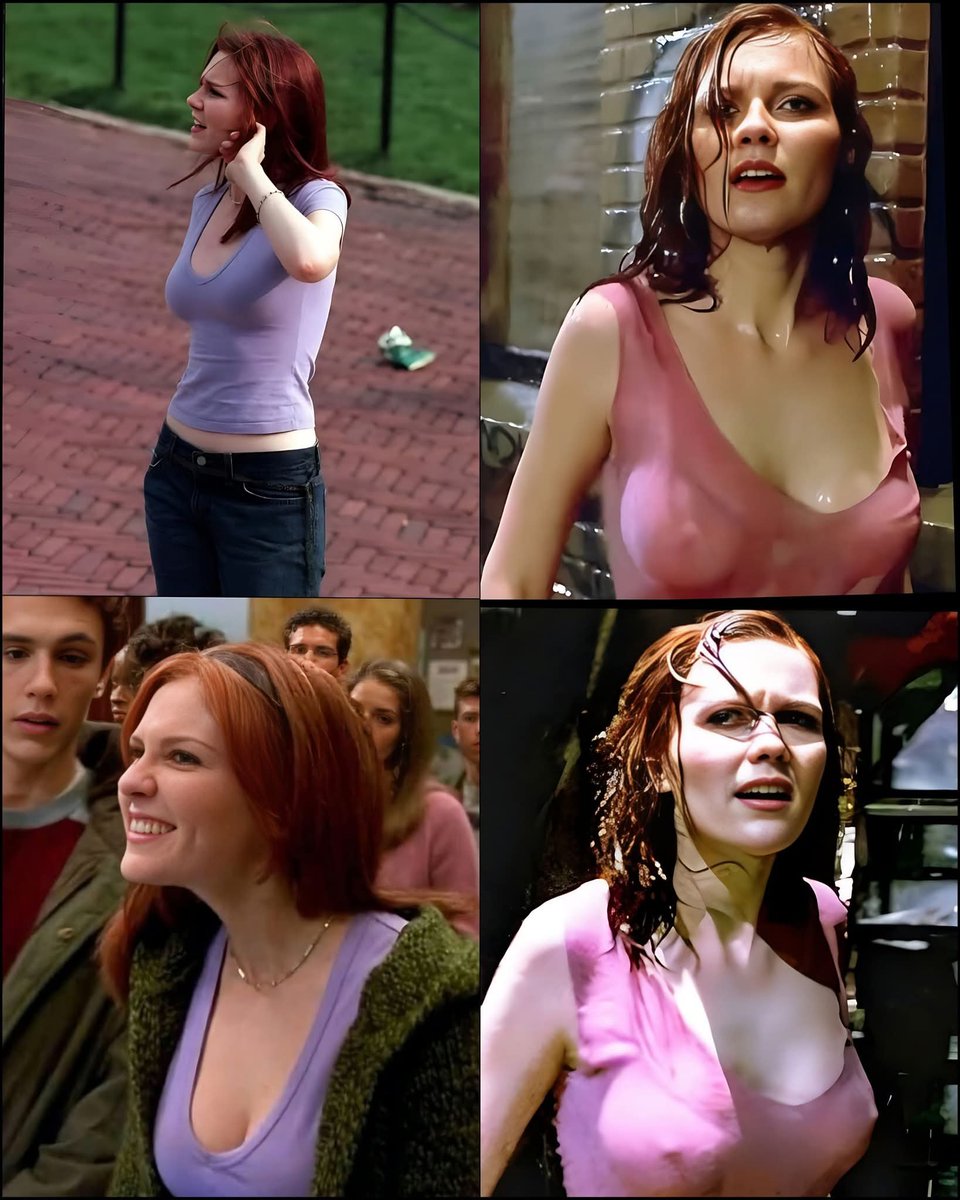 mikesensational's tweet photo. Kirsten Dunst as Mary Jane Watson in Spider-Man (2002).
Zendaya is never touching this 🔥 https://t.co/1yrqvBXiZI