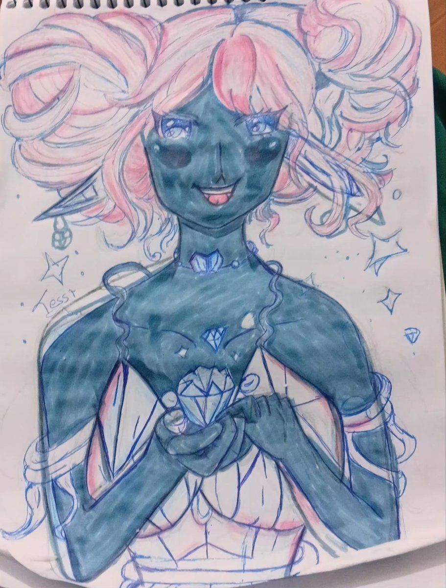 ea_Tessa's tweet photo. Elfa Dáiamond 💠💠

#estudoart #artㅤㅤ https://t.co/oJbRRC3BXz
