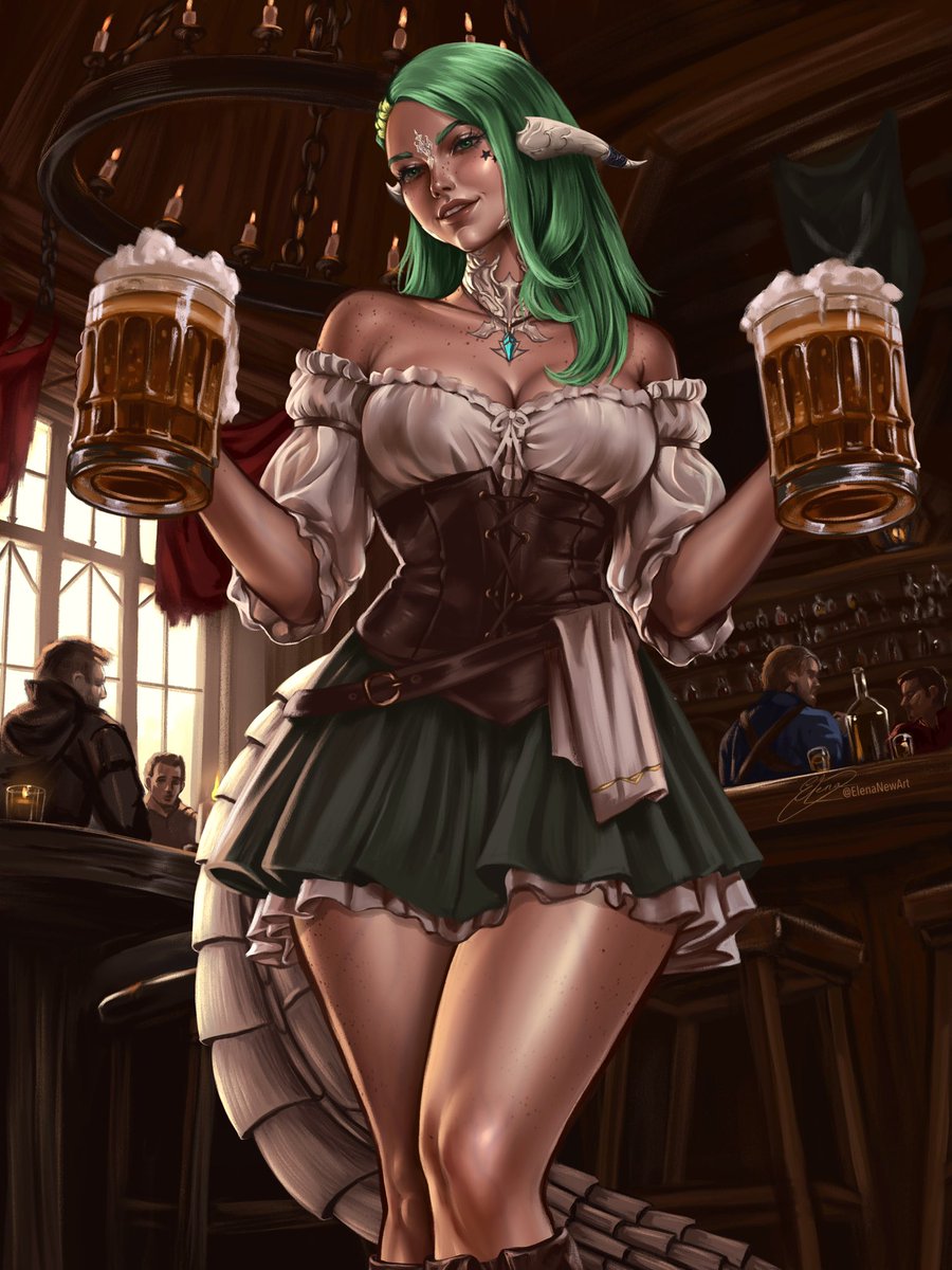 ElenaNewArt's tweet photo. One for me, one for you? 🍻 https://t.co/6Q99iU13Fk