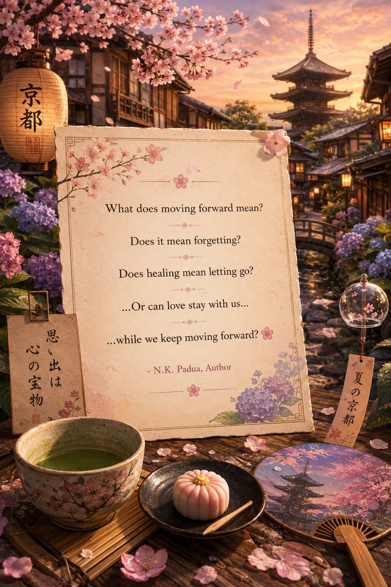 nkpaduaauthor's tweet photo. For a long time, I thought moving forward meant leaving certain things behind

Then I began writing Sweet Memories
And I started asking different questions
Perhaps moving forward and continuing to love aren't opposites after all. 🌸

#SweetMemoriesBook1 #IndieAuthor #BookQuote https://t.co/JNs4F45DPg