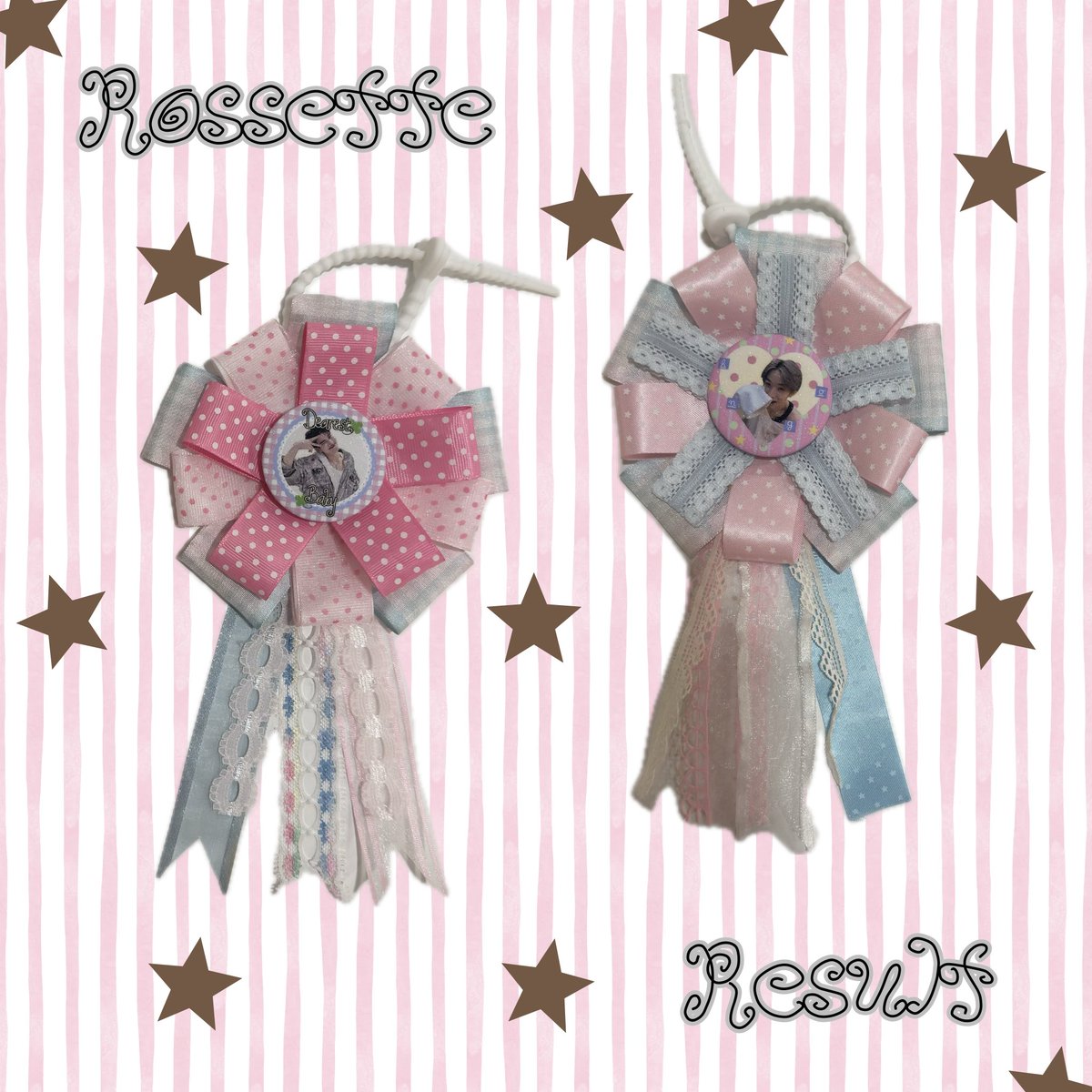 hongcimochi's tweet photo. [ rossette badge result ] 

🎀⭐️🤍 https://t.co/glRxmmADbc