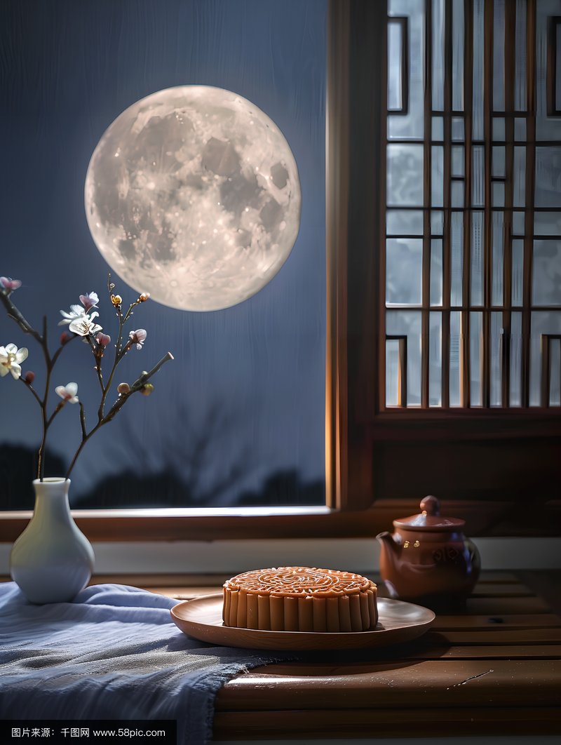 annimey's tweet photo. [Happy Mid-Autumn Festival! May the round moon bring you sweet reunions, warm vibes and all the little joys this special night holds ] https://t.co/gHy5xPGZct
