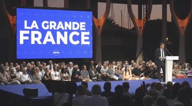 AlexaBardet's tweet photo. Cap sur la Grande France avec @davidlisnard 🚀🇫🇷
#lisnard2027 https://t.co/uxEXS6STdk