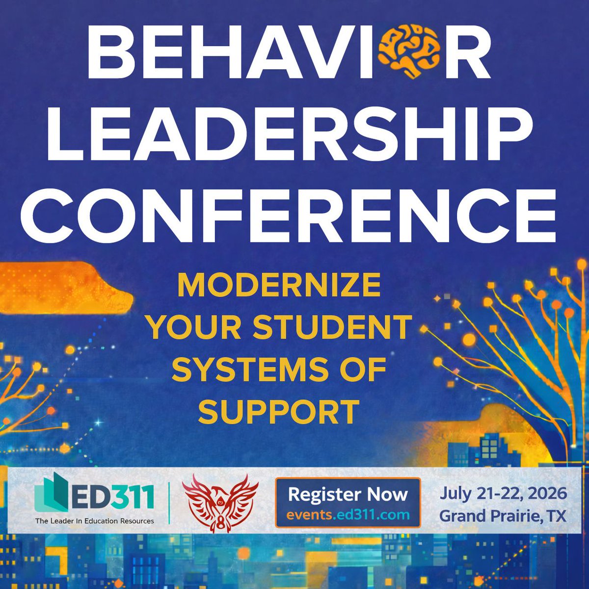 ED311News's tweet photo. It's almost here!
There are a few seats left.. join us for a new understanding of student behavior and what kids really need from us, new decision-making frameworks, implementation roadmaps, and tools to share and utilize immediately. https://t.co/lSWbY7GO74 https://t.co/bzUhf4g9UT
