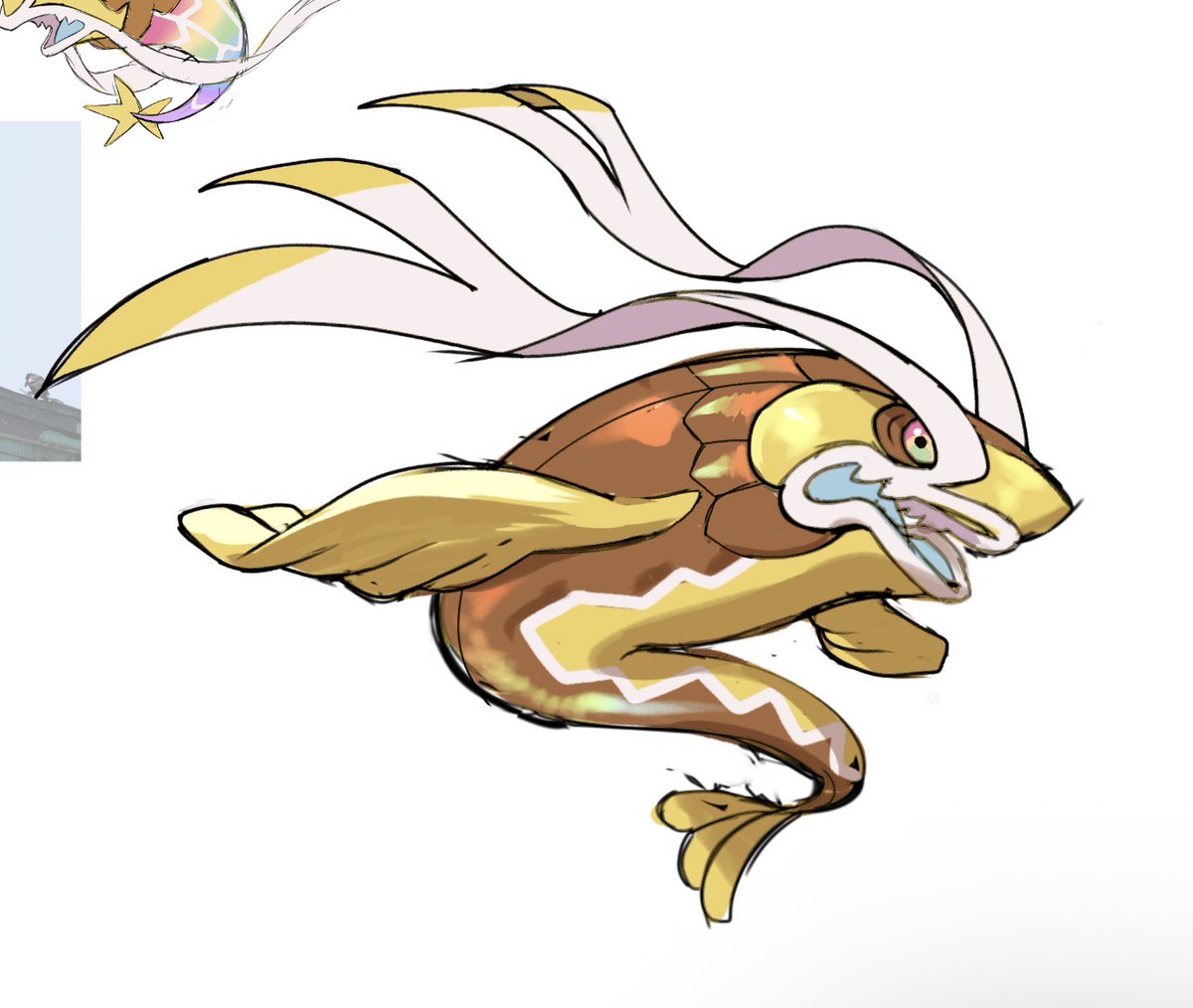 Vioquetzal's tweet photo. Magikarp evo that you specifically need a shiny magikarp to evolve into https://t.co/r84Y6WwTYy