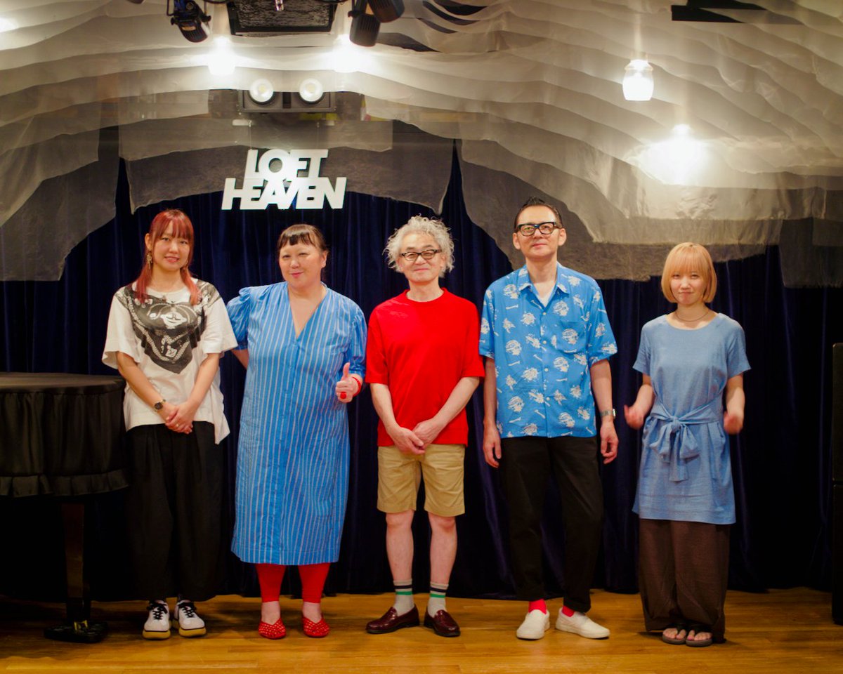 HICKSVILLE_'s tweet photo. "SUMMER HOLIC"
ヒックスヴィル+伊藤千明＆U 
渋谷 LOFT HEAVEN
2026.7.9     

ありがとうございました
      
#ヒックスヴィル https://t.co/Jip0F84Gdh