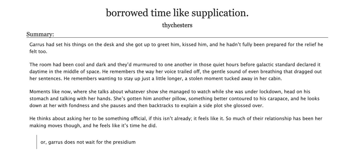 thychesters's tweet photo. borrowed time like supplication.

🌔 6k | e
🌔 #shakarian | me3 | post-reunion | getting together
🌔 https://t.co/UycdDHtB5x https://t.co/3tFkz1WzOs