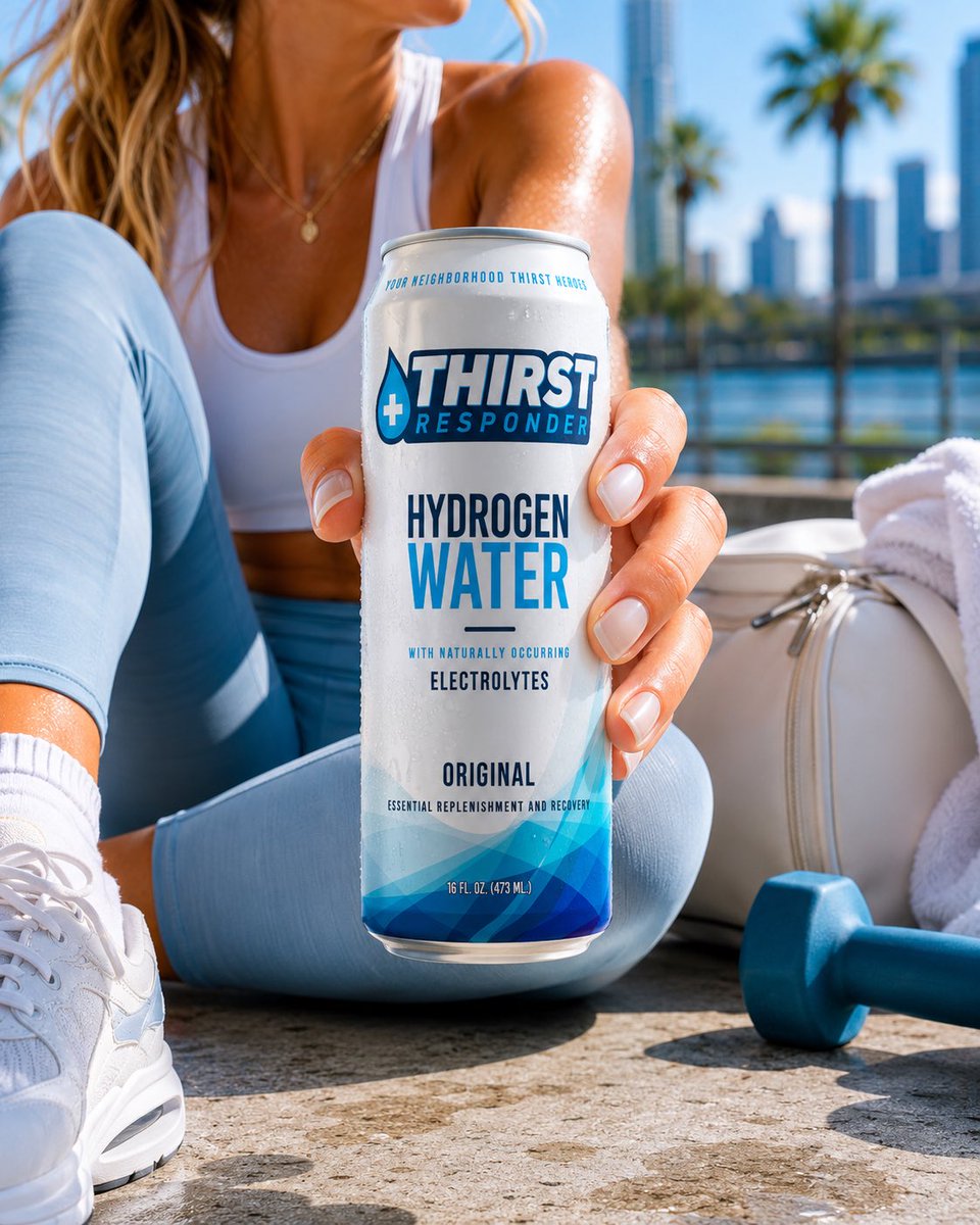 tresponderwater's tweet photo. Every workout deserves a refreshing finish. 💪✨
Reach for Original Hydrogen Water with naturally occurring electrolytes and keep your routine going strong.

#ThirstResponder #OriginalFlavor #GymLife #HydrationGoals #ActiveLifestyle #Wellness https://t.co/pvKpwpbpgt