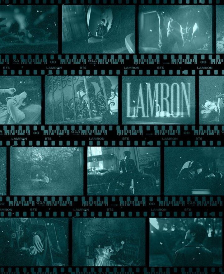 teeheehyung's tweet photo. The Normal Log vs. LAMRON dichotomy is the most brilliant thing BTS has done visually for this upcoming mv. 

Normal Log. It’s the digital now. It’s shot on a phone or a handycam, designed to look casual, immediate, and intimate. It’s the illusion of unfiltered access. 

LAMRON is an analog film strip. inverted. before it’s exported for consumer use. 

a vlog is a choice; you turn the camera on yourself. but a film strip? that’s a trap. they are stuck. 

the normal log might be the very thing they want to do everyday while Lamron is the reality for them, hence they are admitting that they are forever stuck in this loop and cannot rewind sine it’s a film strip. it’s the consequence of their stardom.