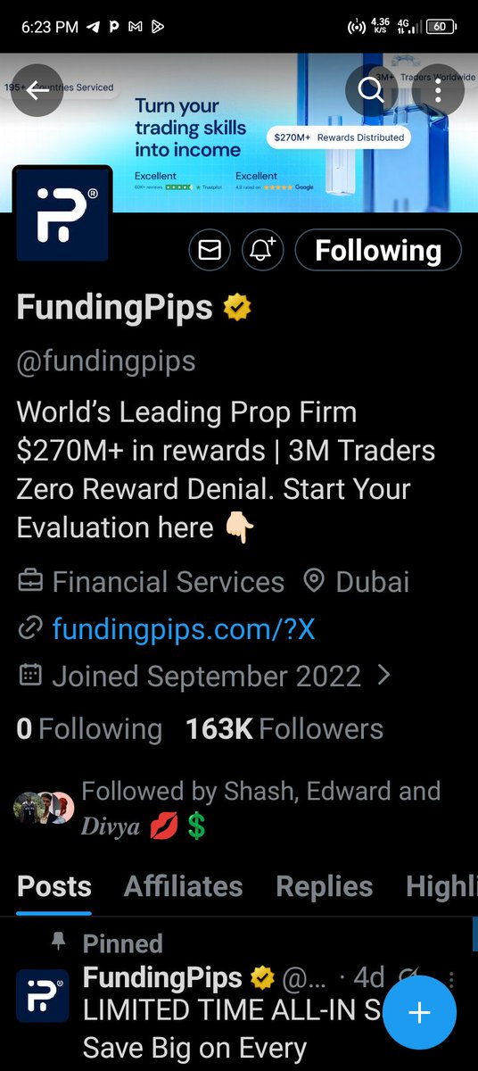 GozieArthurBB's tweet photo. @tonysnip3r @ShashtradesGC @fundingpips Done https://t.co/ekwrmx1Nnp