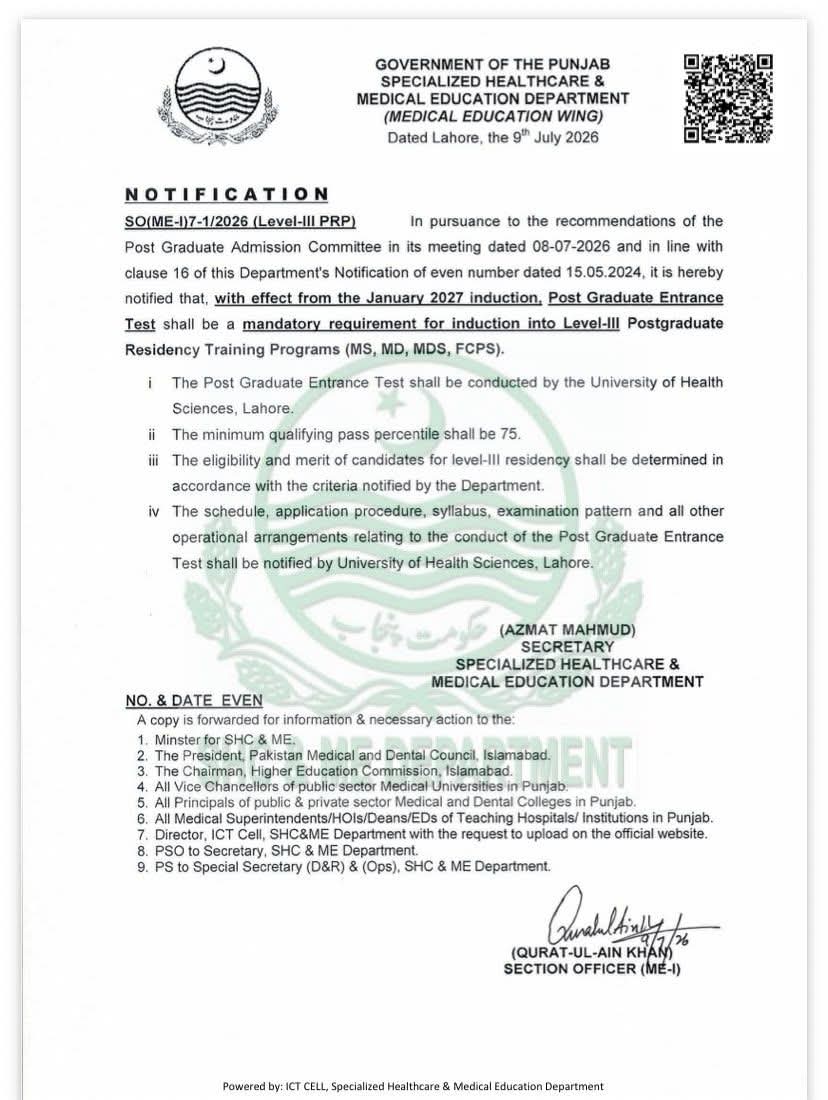 oyebajwey's tweet photo. Just another day of hiding own incompetencies by adding another step in the process which isn't even needed. Mass Produce doctors by opening private medical colleges to make money and then keep them unemployed &amp; busy in unnecessary exams. Bad Joke. https://t.co/C44YJaYXkA