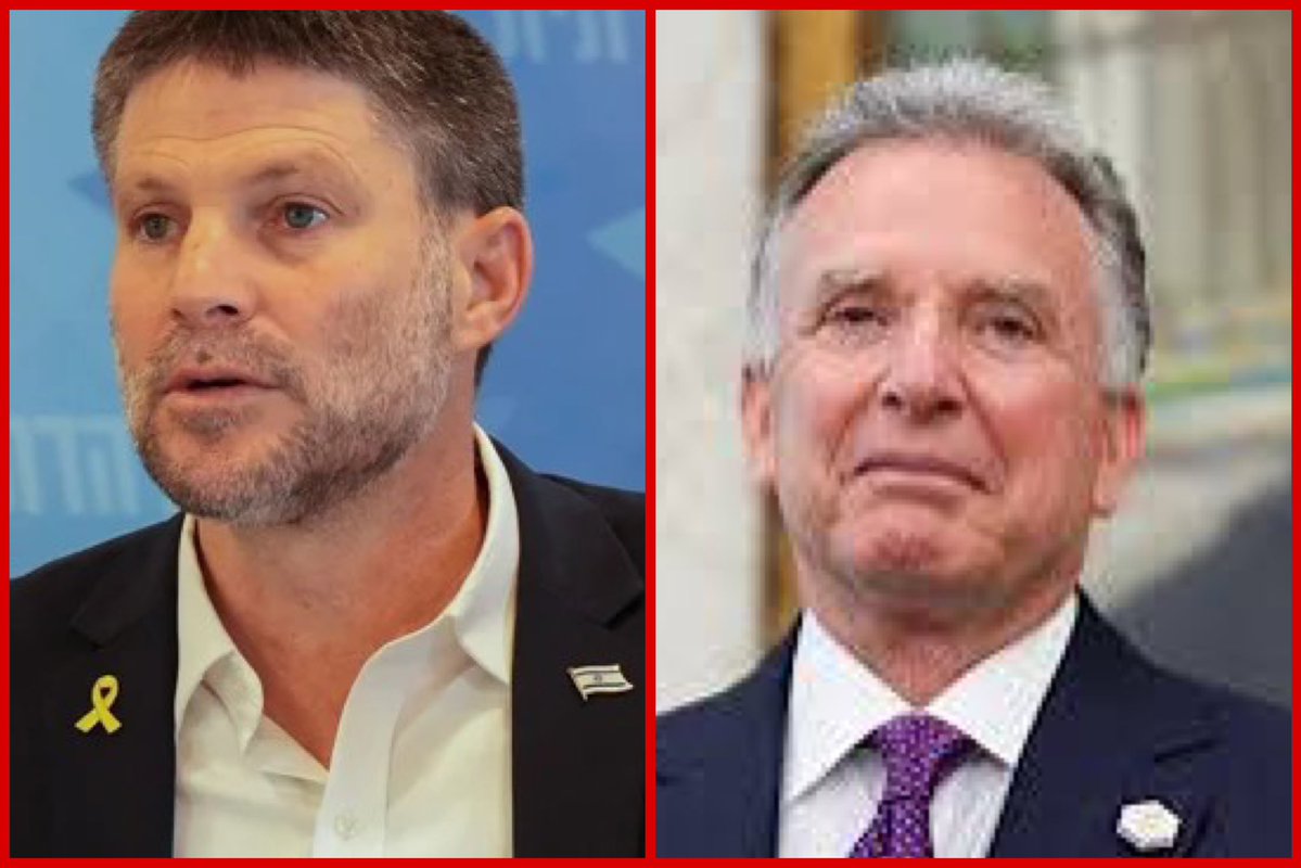 tamerqdh's tweet photo. قال الوزير الإسرائيلي سموتريتش خلال مؤتمر إن الوسيط الأمريكي ويتكوف، عندما عُين، أخبره بتأثر أنه لن يسمح لمليوني نازي في قطاع غزة بالبقاء بجوار أطفالهم على الحدود . 

هذا الوسيط ! https://t.co/b35Uz5ifTd