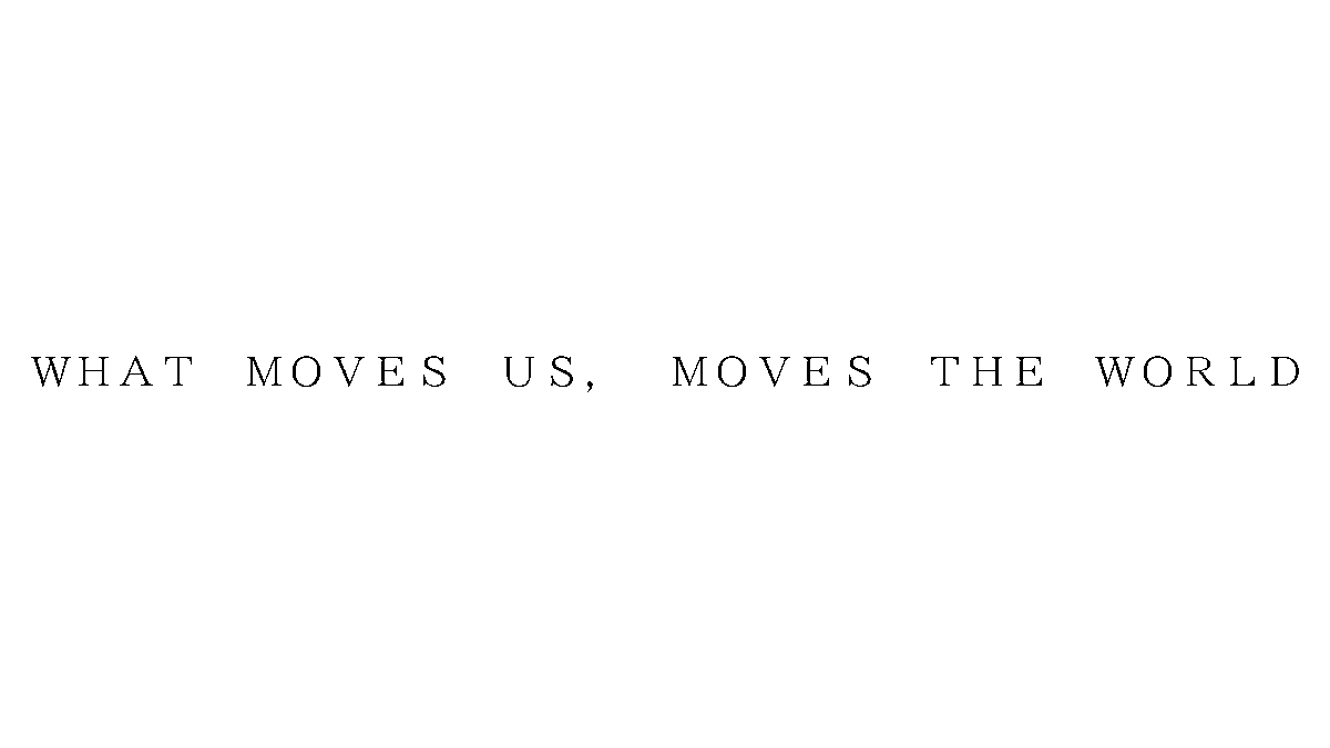 Borders様リクエストページ 商願2025-133149] 商標: [画像] (標準文字) OCR: WHAT MOVES US, MOVES