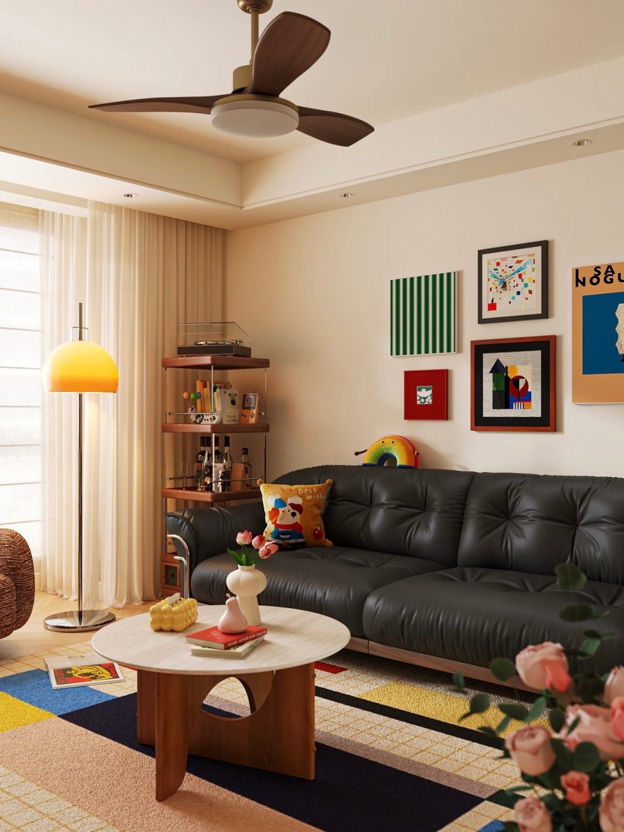 cornersandlight's tweet photo. Every corner is just bursting with happy colors, who wouldn't love living here~ https://t.co/plWOCWTpcZ