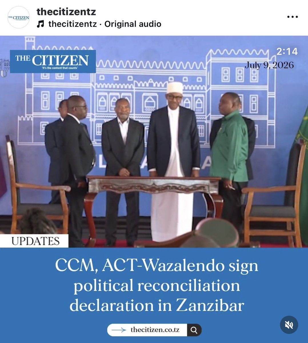 mangekimambi's tweet photo. . @tedcruz @SenatorShaheen @Europarl_EN @UN 

Please don’t fall for this so-called “reconciliation.” There has been no reconciliation in Tanzania.

ACT Wazalendo was formed by former President Jakaya Kikwete to weaken the country’s main opposition party, @ChademaTZ2. In Tanzania,  people even refer to ACT Wazalendo as “CCM B” because it is seen by every Tanzanian as an extension of the ruling CCM rather than a true opposition party.

In fact, ACT Wazalendo participated in the October 29 election. So what exactly are they claiming to be reconciling? These two parties have long worked closely together.

You will not find a single Tanzanian who considers ACT Wazalendo a genuine opposition party. It is viewed as a political vehicle used by CCM to divide and weaken the real opposition.

SWAHILI

@tedcruz @SFRCdems @SenateForeign @SenatorShaheen

Tafadhali msidanganywe na hiki kinachoitwa “maridhiano.”. Hakuna maridhiano yaliyofanyoka Tanzania.

Chama cha ACT Wazalendo kilianzishwa na Rais wa zamani Jakaya Kikwete kwa lengo la kudhoofisha chama kikuu cha upinzani, @ChademaTZ2. Nchini Tanzania, wengi hukiita ACT Wazalendo “CCM B” kwa sababu kinaonekana kuwa ni mwendelezo wa CCM badala ya kuwa chama halisi cha upinzani.

Isitoshe, ACT Wazalendo kilishiriki uchaguzi wa Oktoba 29. Kwa hiyo, wanapatanishwa kuhusu nini hasa? Vyama hivi viwili vimekuwa vikifanya kazi kwa ukaribu kwa muda mrefu.

Utapata ugumu sana kumpata Mtanzania anayekiona ACT Wazalendo kama chama cha kweli cha upinzani. Watanzania wengi hukiangalia chama cha ACT Wazalendo kama chama kinachotumiwa na CCM kugawa na kudhoofisha upinzani wa kweli.