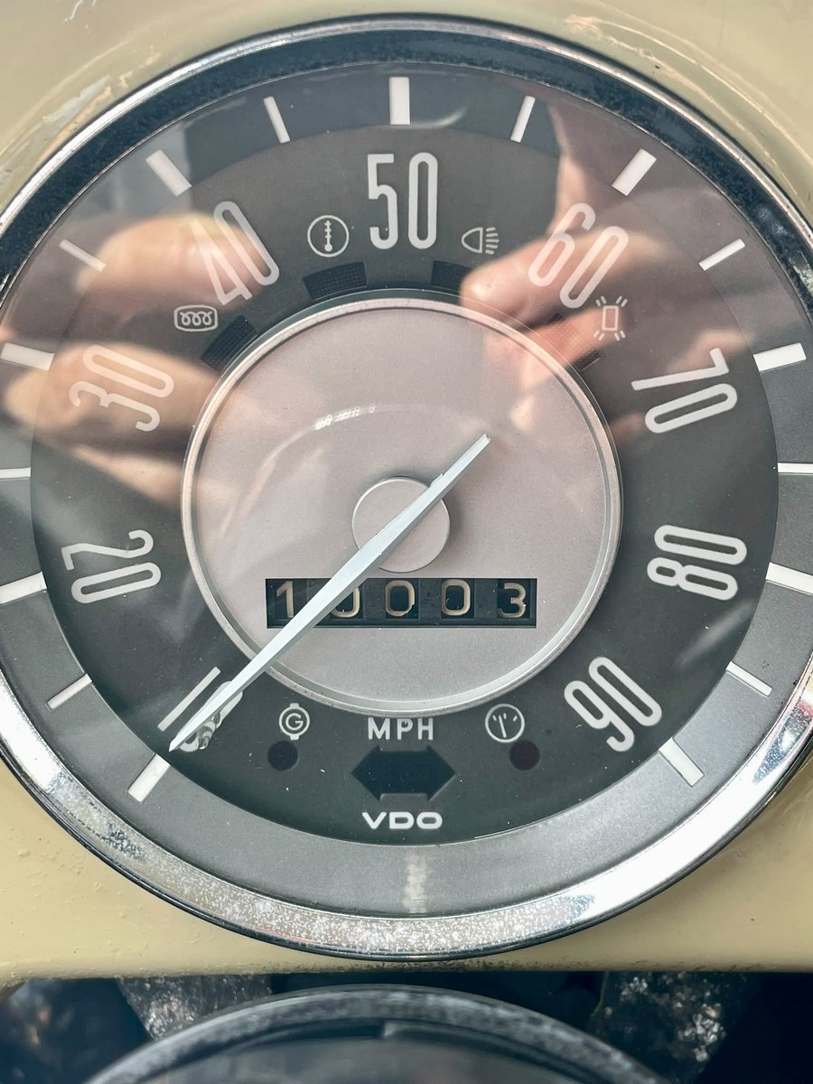 elecclassiccars's tweet photo. We love it when customers send updates on their cars. Rob, the lovely owner of this gorgeous electric Karmann Ghia, converted a few years back, just celebrated covering 10k electric miles in his pride &amp; enjoy. Here’s to the next 10k miles Rob &amp; many more happy memories to come.🍻 https://t.co/JIvEtsw3Mo