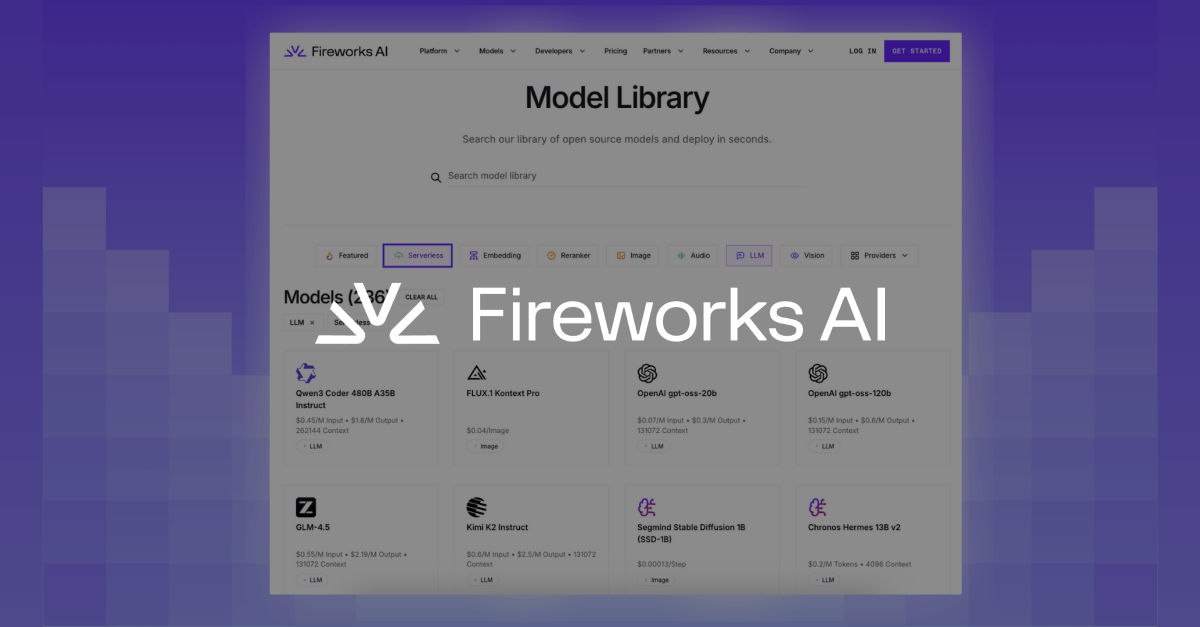 Alluxio's tweet photo. Serving large models across GPU clouds raises one question:

How do you get model files to GPU nodes fast?

Fireworks AI (@FireworksAI_HQ) uses Alluxio to cache hot model data near GPUs and reduce repeated pulls from object storage.

https://t.co/Zz3aTR2IgB

#Inference #AIInfra https://t.co/zTjlVpYWSB