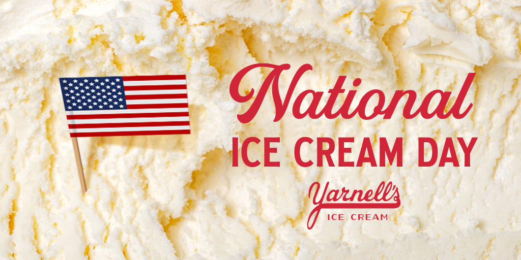Yarnells's tweet photo. Itโs National Ice Cream Day during National Ice Cream Month. (Is National Ice Cream Forever a thing?? Asking for a friend. ๐)
#nationalicecreamday #icecreamday #icecream #yarnells https://t.co/RdxaOE85DS