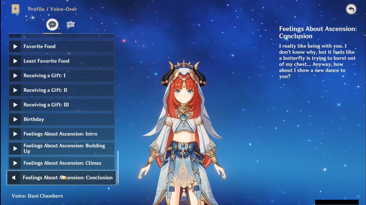 binaPUNCH's tweet photo. DAMN Never knew Nilou was like that for Aether https://t.co/styw8O8cB9