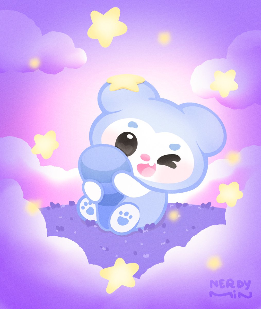 nerdymin_'s tweet photo. Hi Tasy ⭐️ #skzooFanart https://t.co/NokWpF3MlF