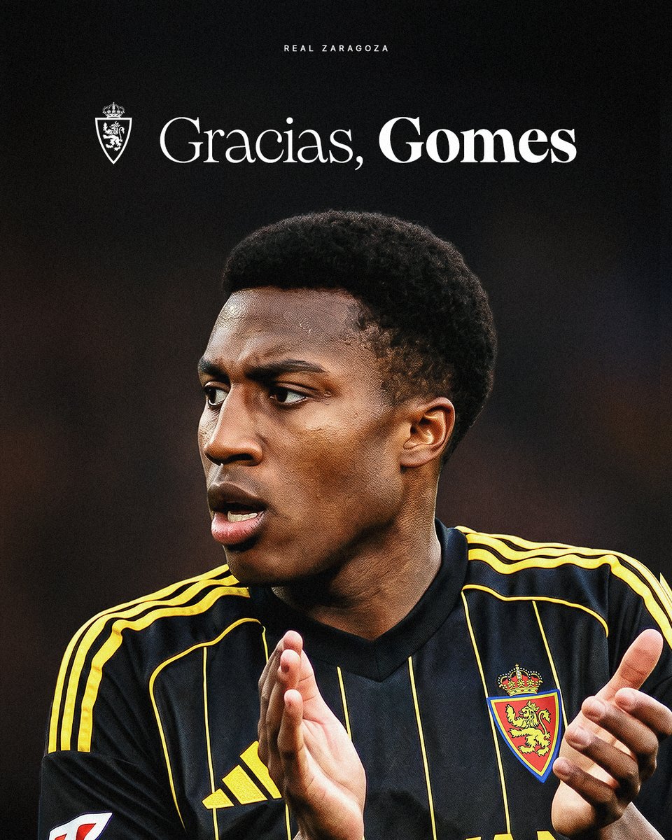 RealZaragoza's tweet photo. 🤝 Acuerdo con el @VeneziaFC_IT para el traspaso de Álex Gomes

Mucha suerte en esta nueva etapa, Álex 🤍