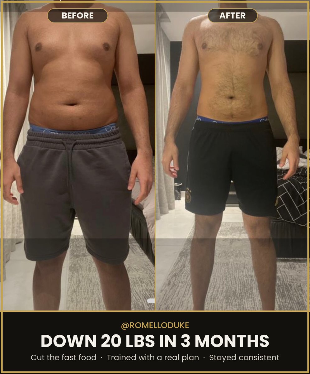 RomelloDuke's tweet photo. Client Transformations🔥 https://t.co/1KY6zpH1yH
