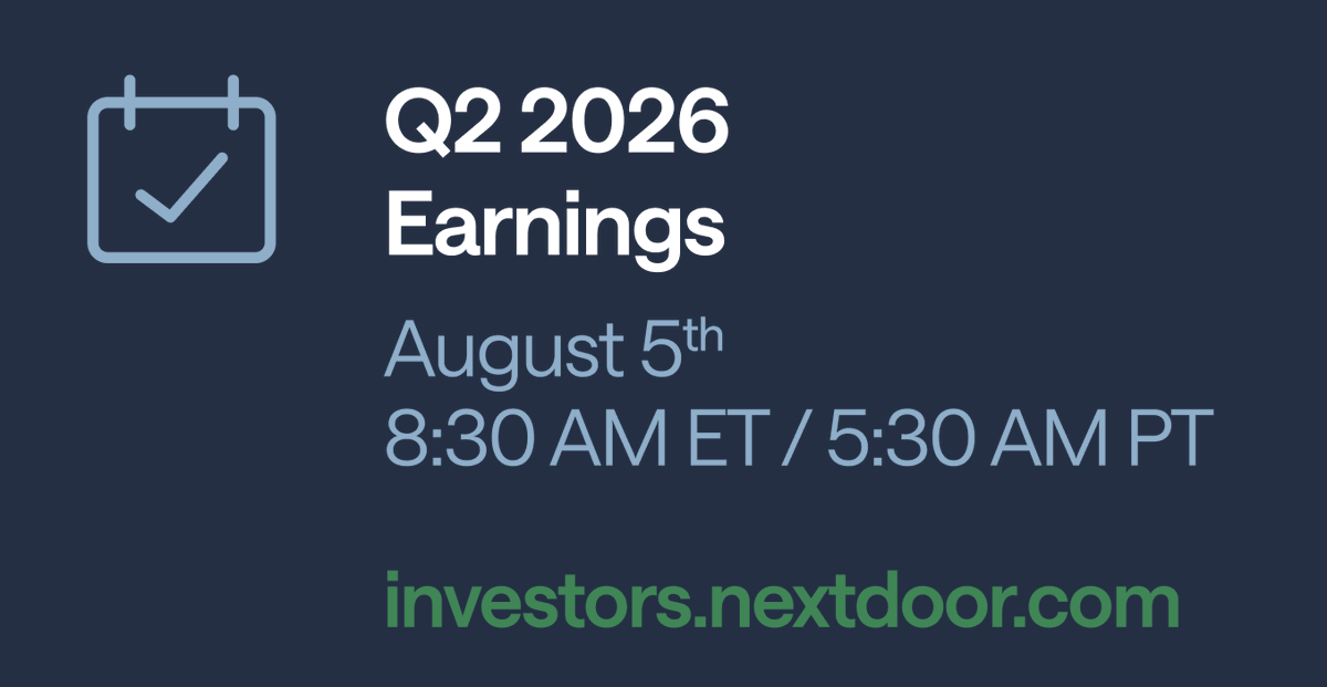 Nextdoor tweet media