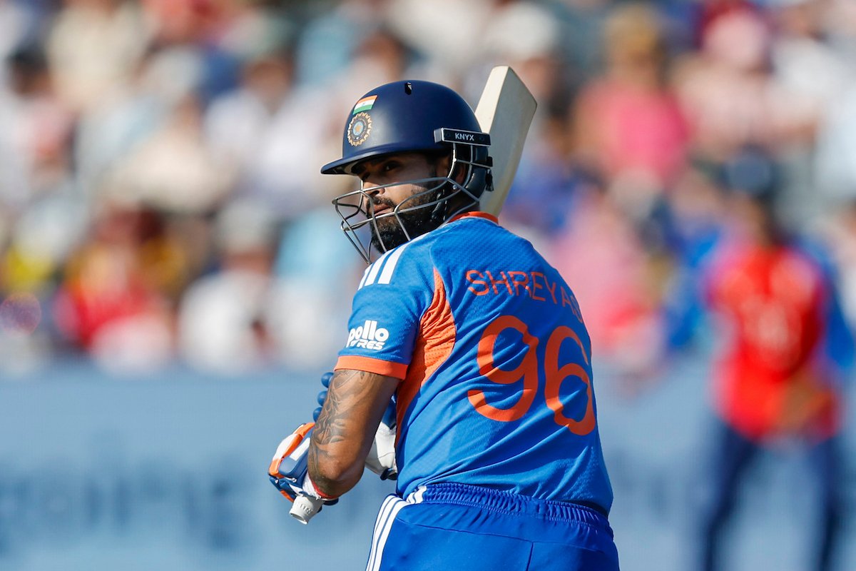 CricCrazyJohns's tweet photo. - Fifty in 1st T20I
- Fifty in 4th T20I

CAPTAIN SHREYAS IYER FOR YOU - he has been the lone man standing, scoring tough runs when it needed, incredible form 🫡 https://t.co/KCAL5Jfkna