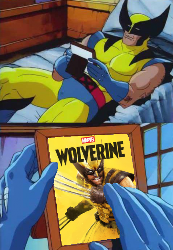 MrPenguin2002's tweet photo. @insomniacgames Logans Wait Continues......
#WolverinePS5 https://t.co/I2vrIfgikz