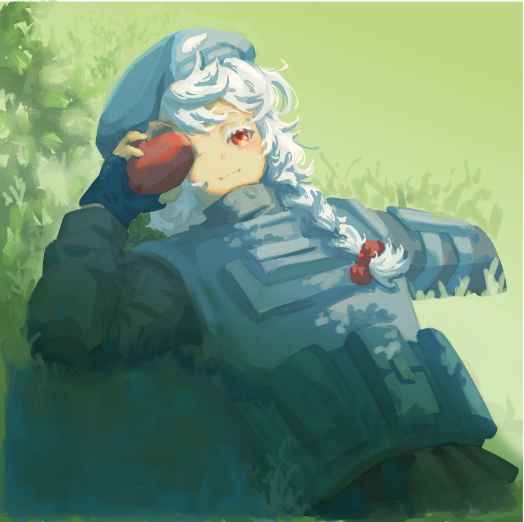 CommentDismal's tweet photo. wip kanna https://t.co/Jr6aifzhT6