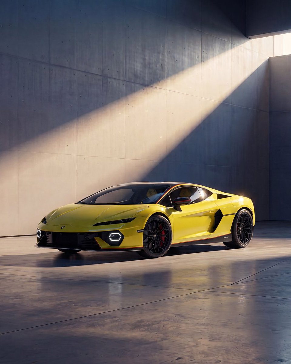 Lamborghini's tweet photo. Temerario Giallo Tenerife. 
Just one expression of endless possibilities. 

Discover more: https://t.co/6O2C4XARWa

#AdPersonam #Lamborghini #Temerario #YouCantHideWhoYouAre https://t.co/4uBi5RssXQ