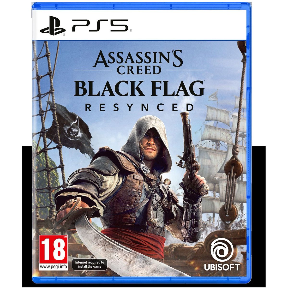 DoesItPlay1's tweet photo. Assassin's Creed Black Flag Resynced PS5

Does it play offline? No

Does it require a download? Yes

44.48GB on disc. Works up until the company logos, then requires an online connection to access the main menu. The type of release that undermines physical media over time. https://t.co/mjD0rXwi5w