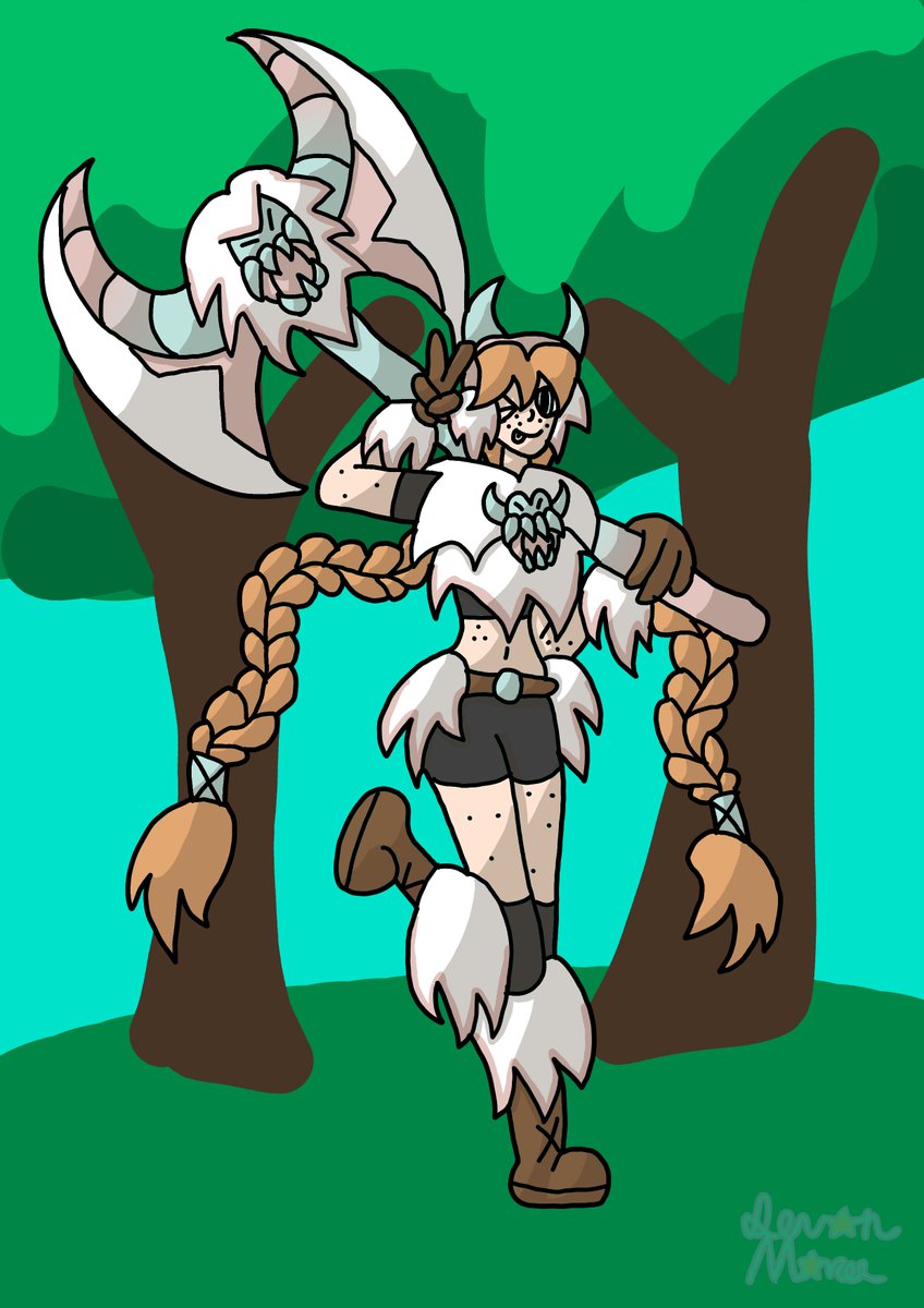FallenGala5385's tweet photo. Warrior Girl #fantasy #warrior https://t.co/MqMxFmznSj
