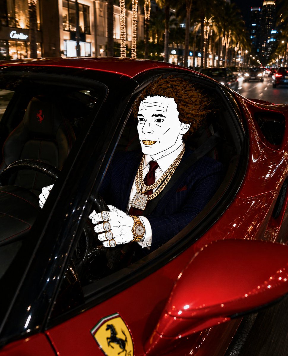 rhfinancebro's tweet photo. Bought the dip. Bought the Ferrari. https://t.co/3973iW3USd