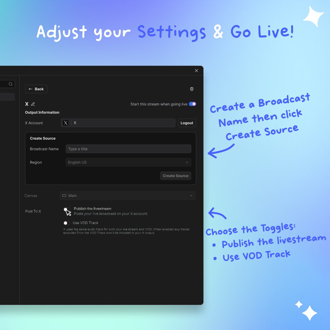 StreamWithMeld's tweet photo. Streamers here's 3 reasons you should stream to X

1. X is literally paying people to stream right now.
2. your clips and your stream live in the same place.
3. turn your current followers into viewers without making them go anywhere. https://t.co/BaFw2MTmJl