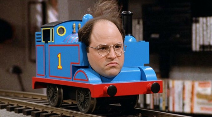 Letterj33's tweet photo. Yall know i love a good meme train, dog

heres every George i have found 

a thread 👇 https://t.co/Y7hynZobfM