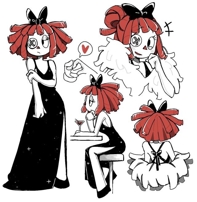 MartellAlya's tweet photo. *Black dress, red chaos, heart of gold* 🖤❤️
#ragathatadc #artlover #notmywork https://t.co/YWs0afmaoX