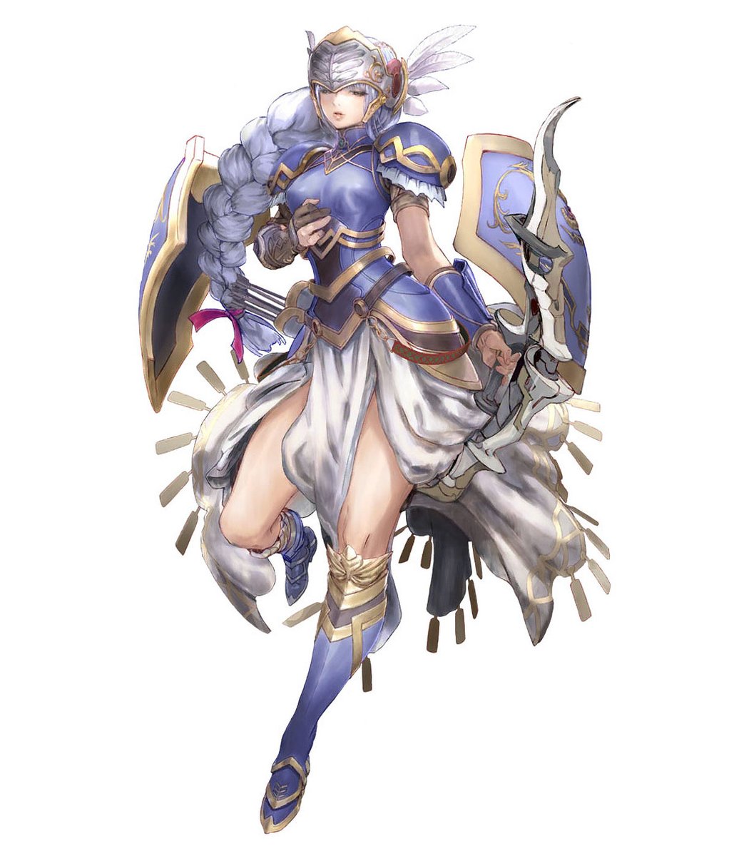 creativeuncut's tweet photo. Lenneth, Hrist, Silmeria, and Aria from Star Ocean: Anamnesis. 

More art from the game: https://t.co/2THcT4SSDB https://t.co/MjoetAfTRc