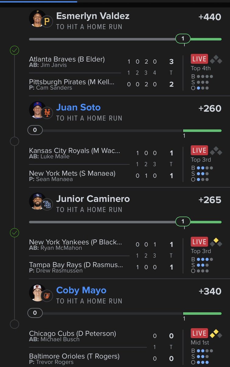 Raystaysmackeed's tweet photo. @MLBHR Does this cash ?? 👀👀 https://t.co/r8jNkVcSwB