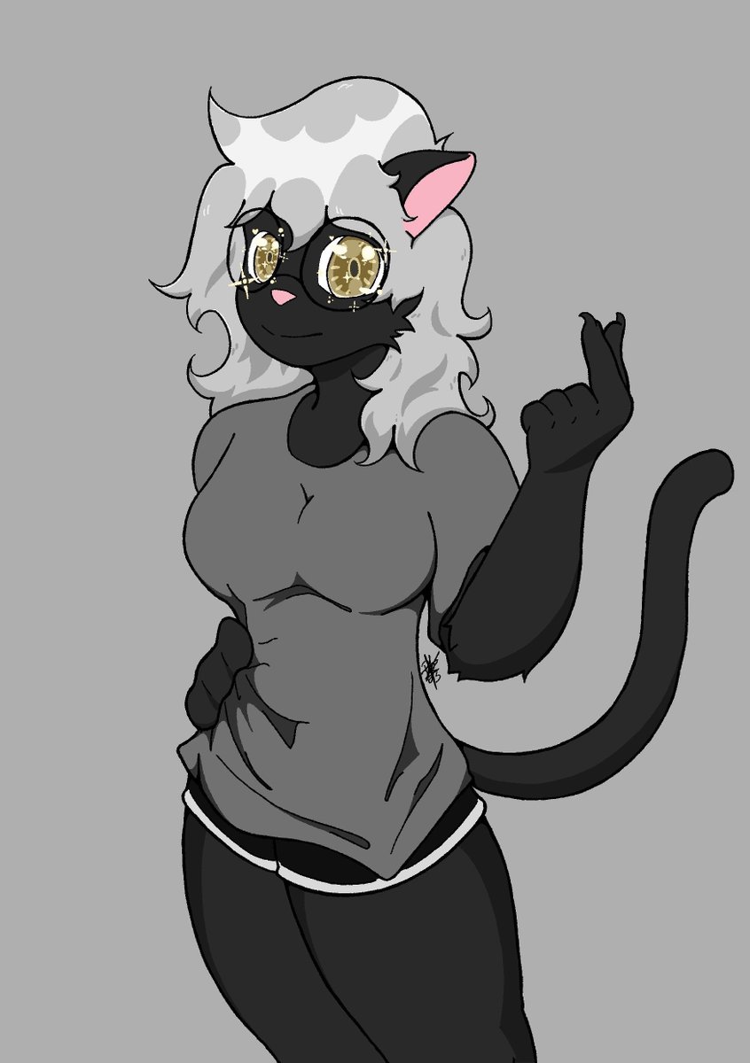 Lynopossum's tweet photo. Drawing for: @/TK_KTTS https://t.co/PWmannAR1K