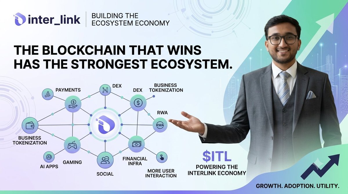 KumarShanu1019's tweet photo. 🚀 Blockchain success isn't measured by speed alone—it's measured by utility. dApps drive adoption, transactions, and real economies. More builders create more value, making $ITL and the @inter_link ecosystem stronger every day. 🌍
#InterLink #ITLG #ITL
@kv_interlink @itl_fdn https://t.co/pebHaVwuk3