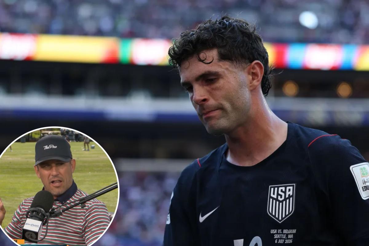 nypost's tweet photo. No one should be surprised by Christian Pulisic disappearing act: Ex-USMNT star https://t.co/aQTxk0eD3M https://t.co/WmnUDczzSM
